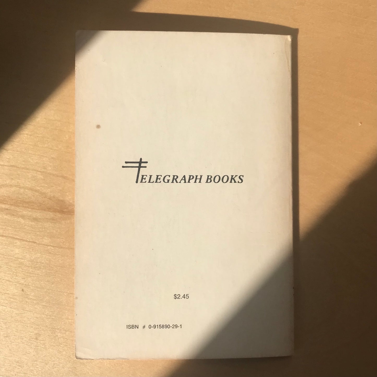 Smith, Patti. Seventh Heaven. Telegraph Books 1972. First edition third printing. 47 pp. Paperback in good condition.