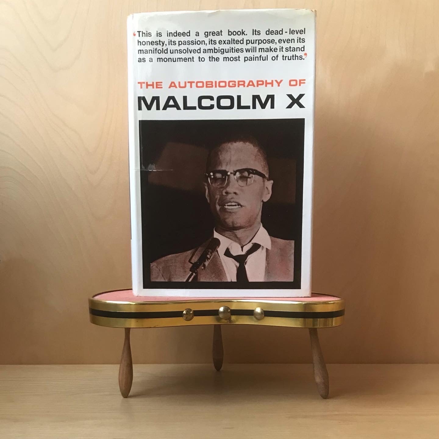 THE AUTOBIOGRAPHY OF MALCOLM X. London: Hutchinson & Co, 1966. 462 pp. FIRST UK EDITION. [currently not for sale]