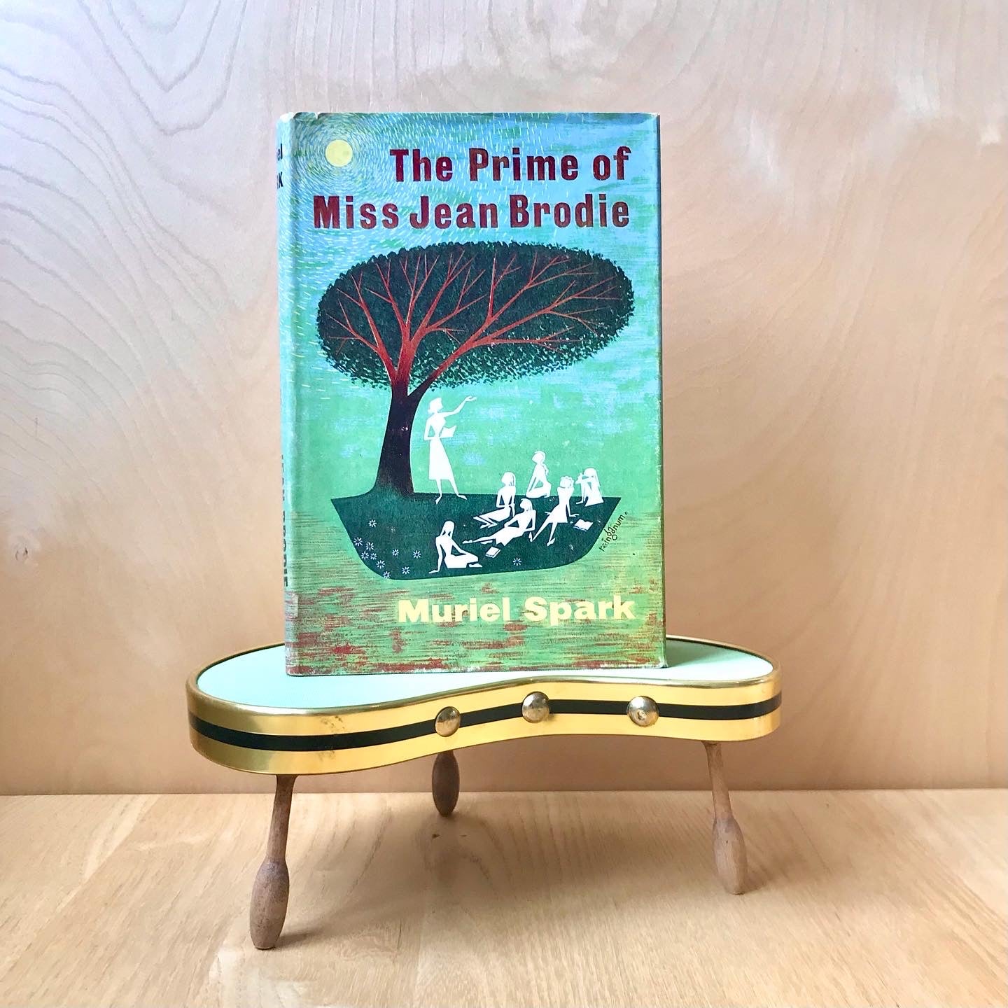 Spark, Muriel. The Prime of Miss Jean Brodie. MacMillan, 1961. FIRST EDITION. 171 pp. [private collection, not for sale]