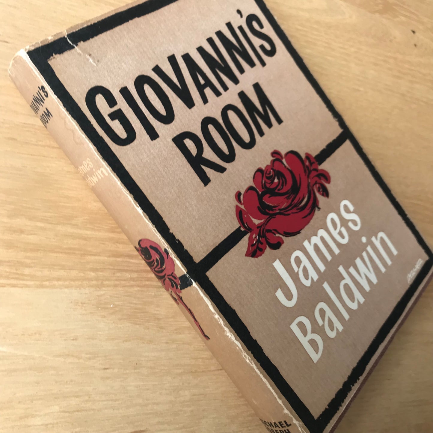 Baldwin, James. Giovanni's Room. Michael Joseph, 1957. Hardcover. 221 pp. FIRST EDITION, second impression. [sold].