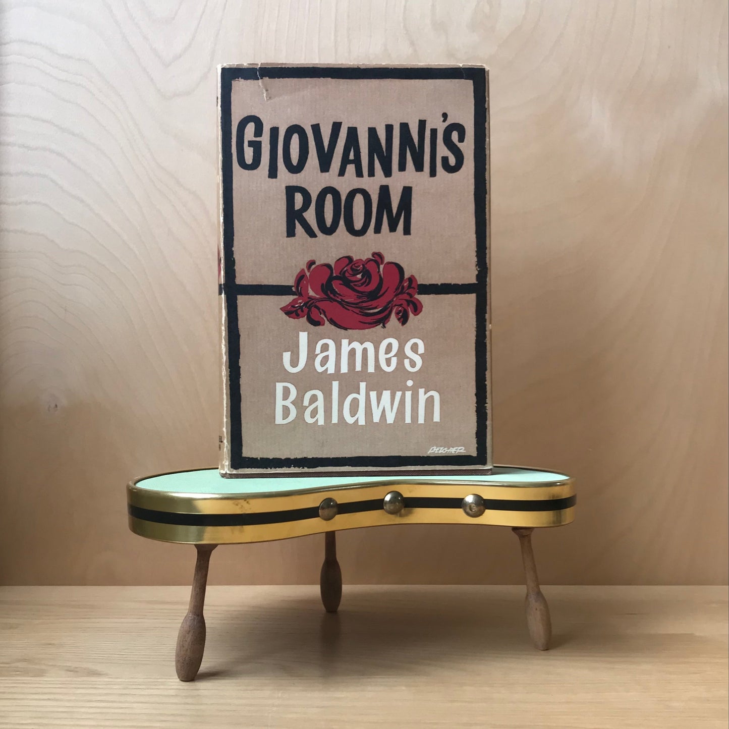 Baldwin, James. Giovanni's Room. Michael Joseph, 1957. Hardcover. 221 pp. FIRST EDITION, second impression. [sold].