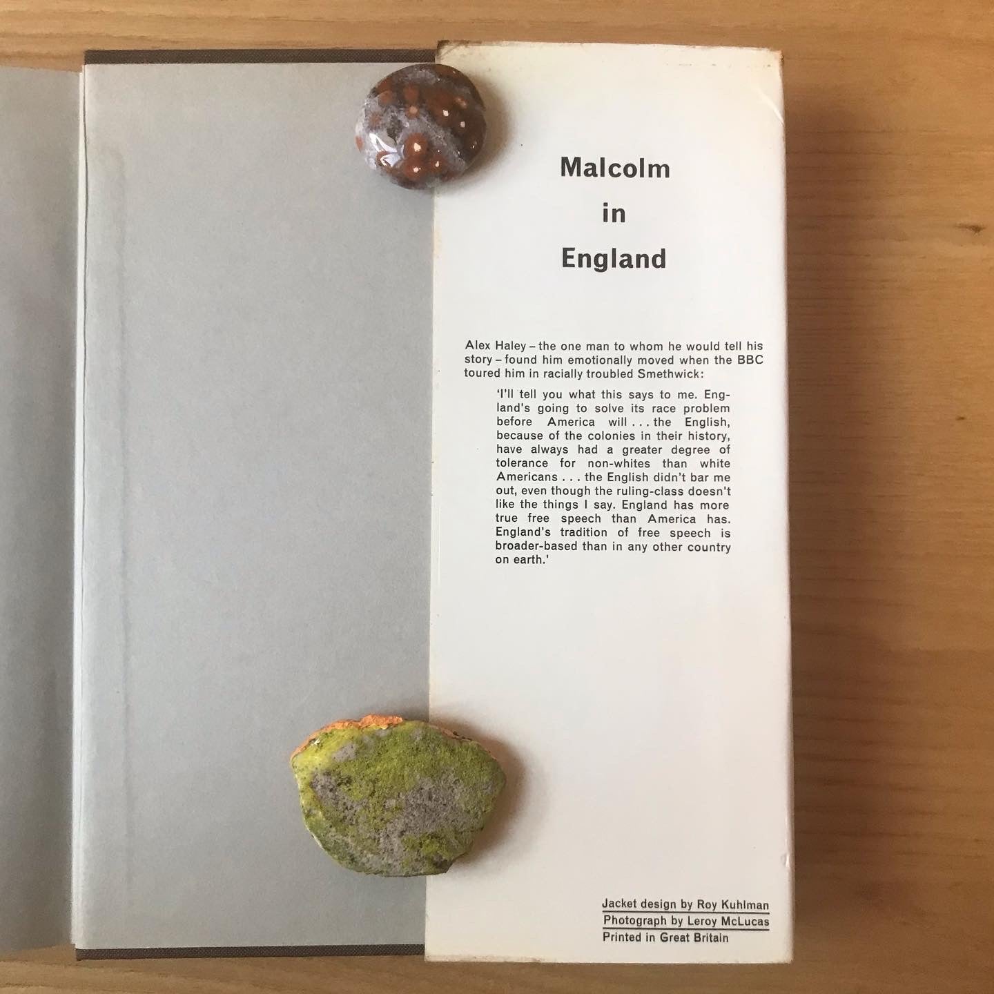 THE AUTOBIOGRAPHY OF MALCOLM X. London: Hutchinson & Co, 1966. 462 pp. FIRST UK EDITION. [currently not for sale]