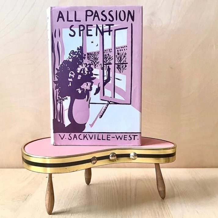 Sackville-West, Vita. All Passion Spent. The Hogarth Press. 1975 (reprint). 297 pp. Hardcover with dust jacket image by Vanessa Bell. [sold]