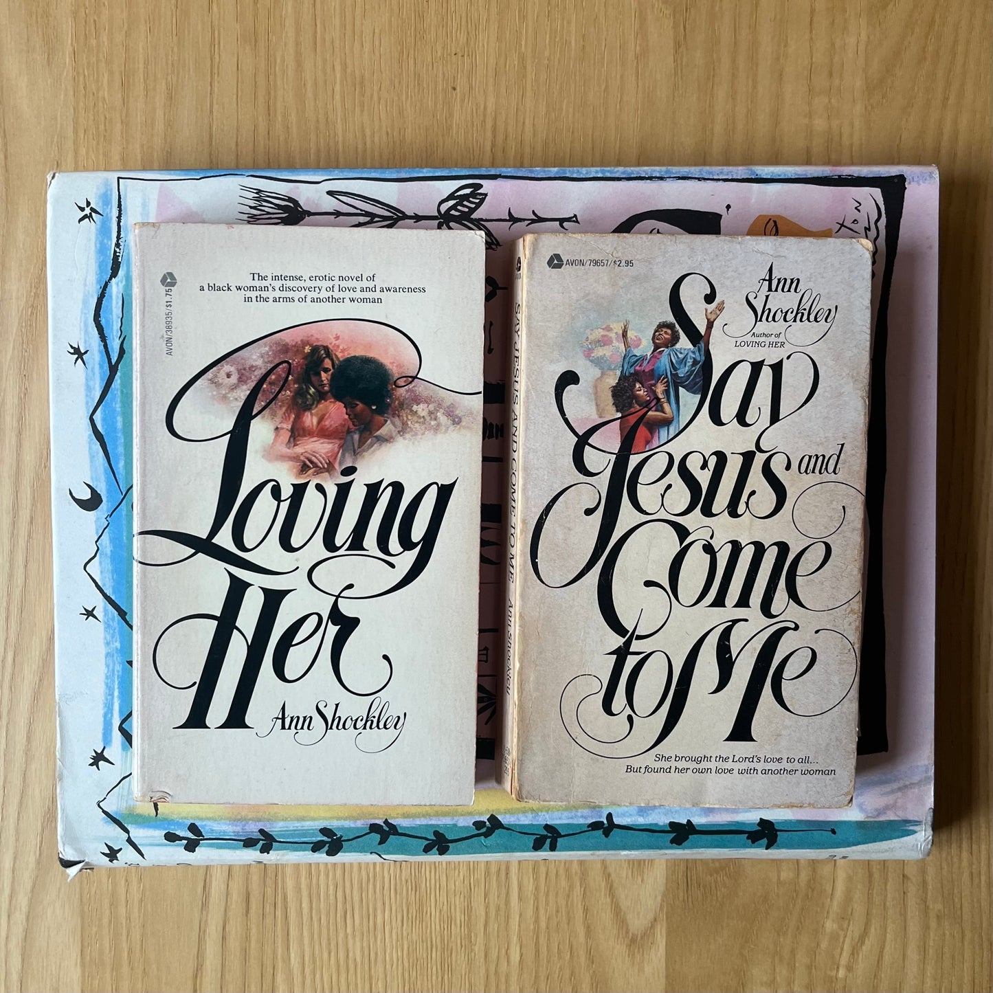 Shockley, Ann. A PAPERBACK COUPLE <3 Avon Books, 1978 & 1982. First Avon printings. In read & loved condition.