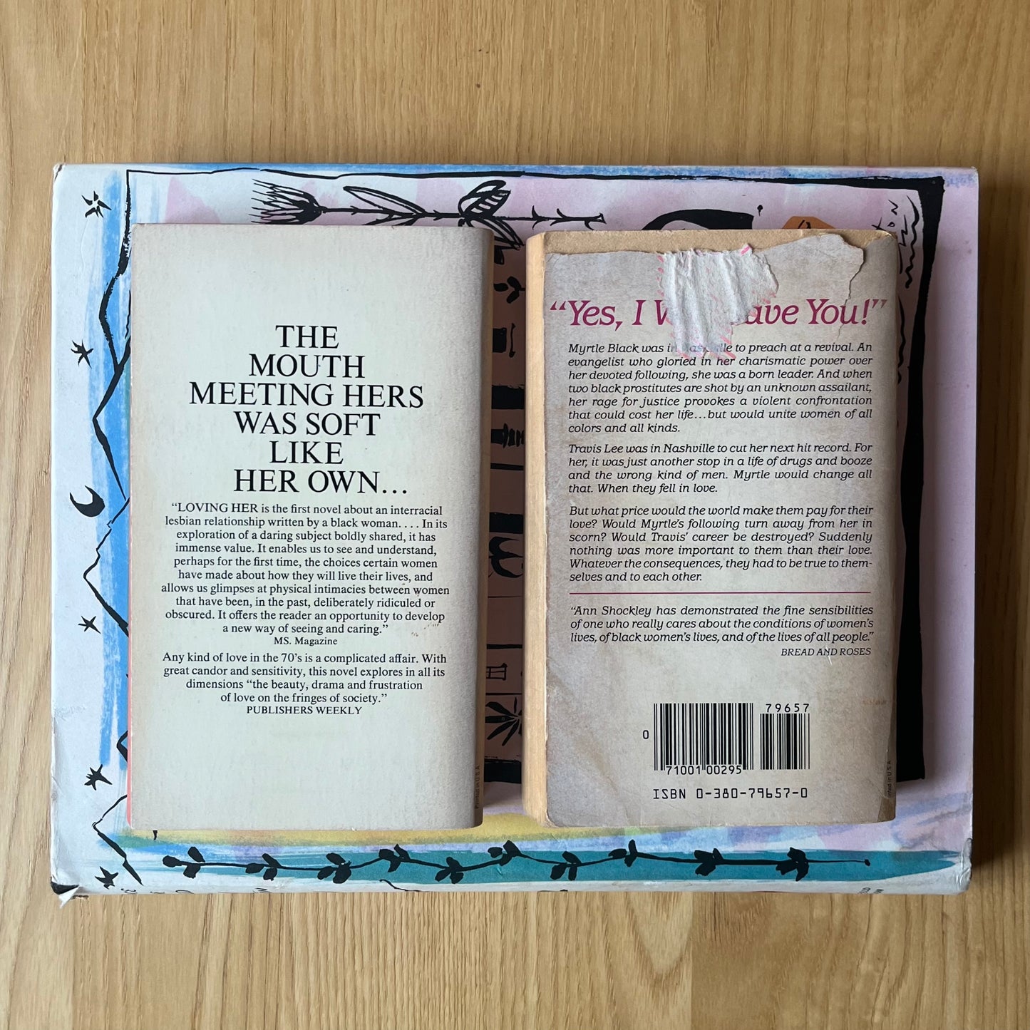 Shockley, Ann. A PAPERBACK COUPLE <3 Avon Books, 1978 & 1982. First Avon printings. In read & loved condition.