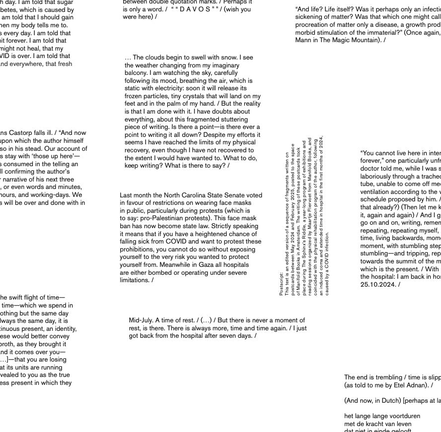 Moosje M Goosen x Dongyoung Lee. The Mountain, The Mountain. Amsterdam: Good Neighbour Books, 2025.